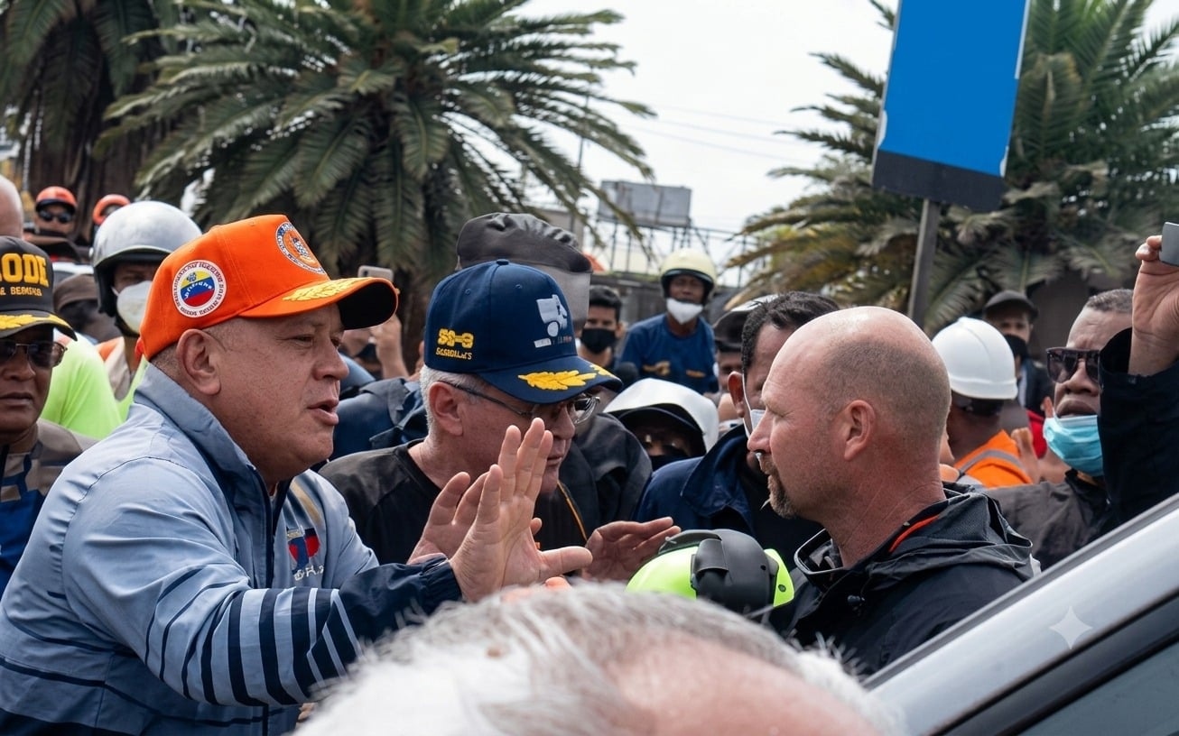La respuesta de Washington al enfrentamiento que sostuvo Diosdado Cabello con un rescatista de EEUU