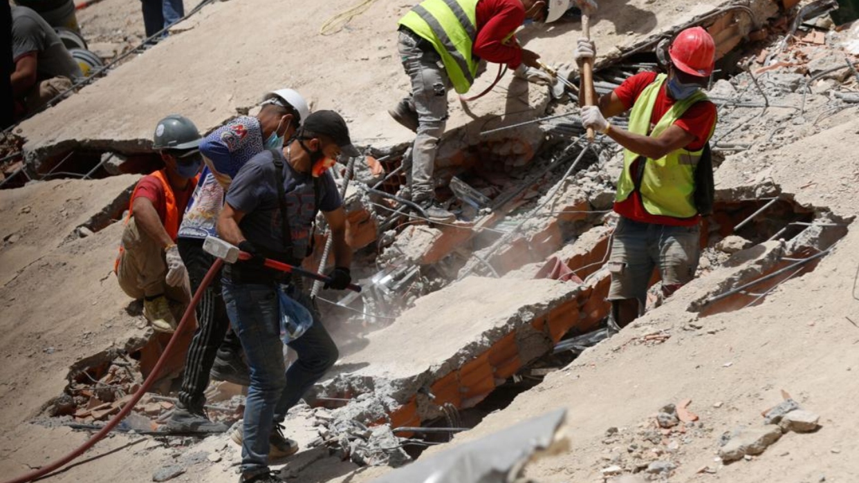 Convocan al sector construcción al plan de contingencia tras doblete sísmico