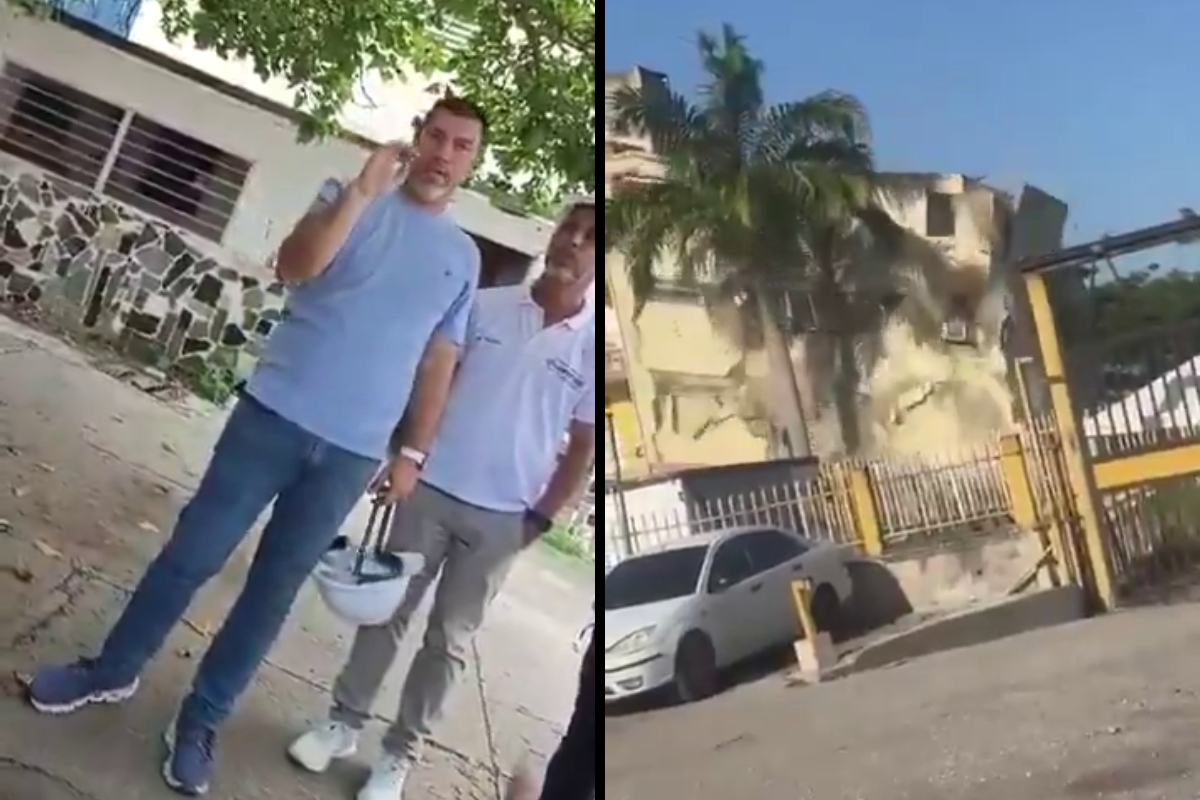 El VIDEO que ahora pone en el centro de la polémica el colapso de un edificio en Guarenas