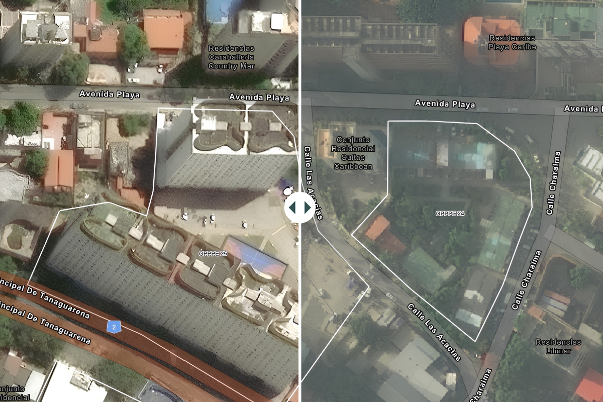 “La corrupción cuesta vidas”: El mapa que muestra las huellas de la tragedia en los edificios de La Guaira