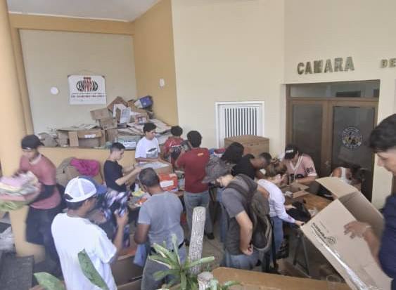Cámara de Comercio de Bolívar moviliza 75 toneladas de ayuda humanitaria hacia zonas afectadas por terremotos