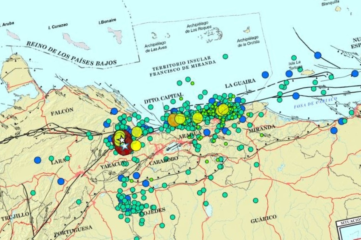 La radiografía sísmica de Venezuela después de los terremotos del 24 de junio