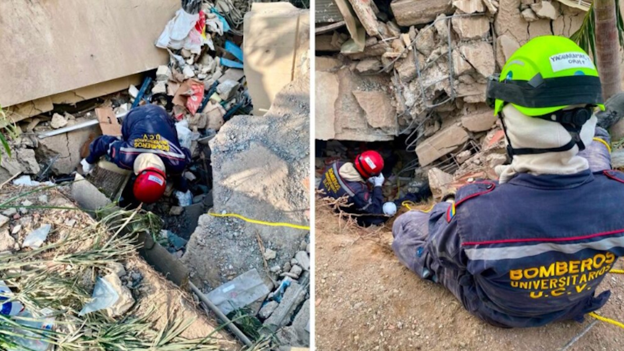 Bomberos Voluntarios de la UCV despliegan 40 efectivos diarios para apoyar labores de rescate en La Guaira