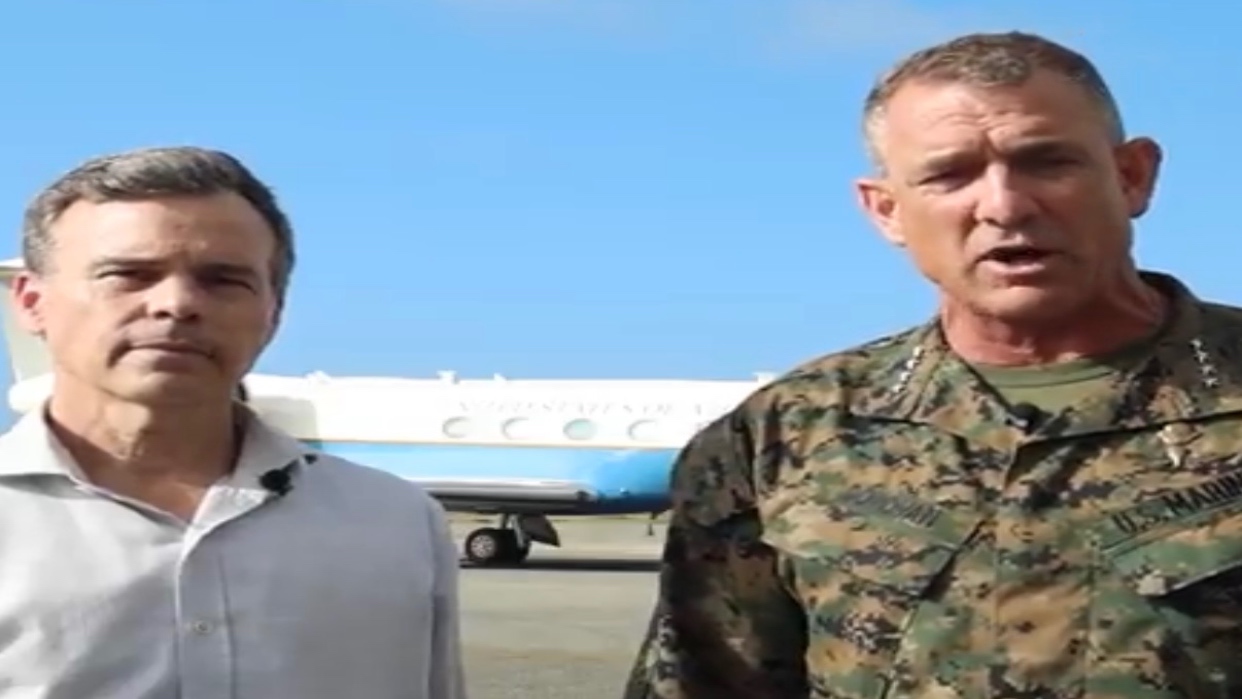 John Barrett: EEUU intensifica el despliegue logístico en Venezuela tras los terremotos de junio