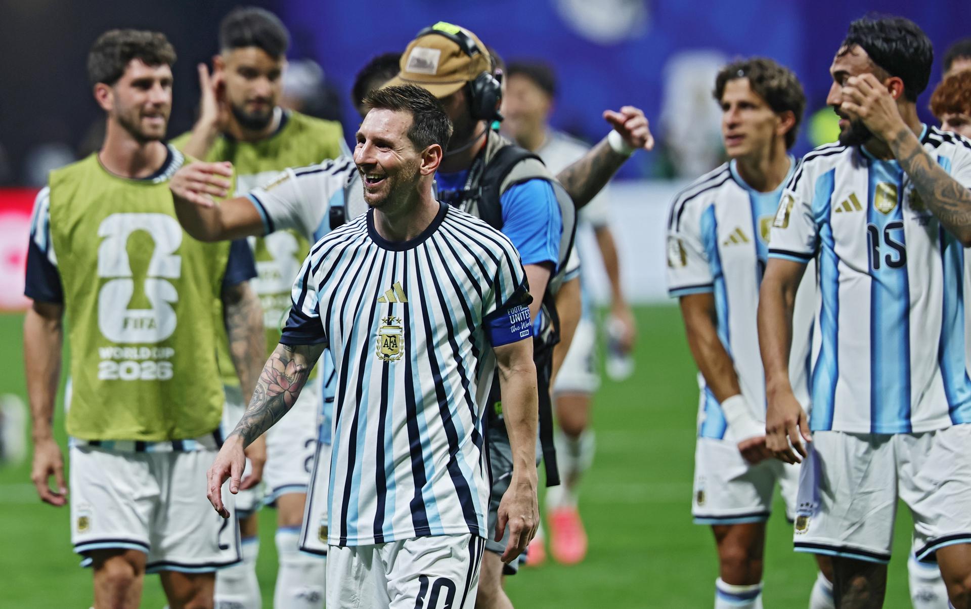 “Me mentiste”: el momento entre un periodista venezolano y Messi que se hizo VIRAL (Video)
