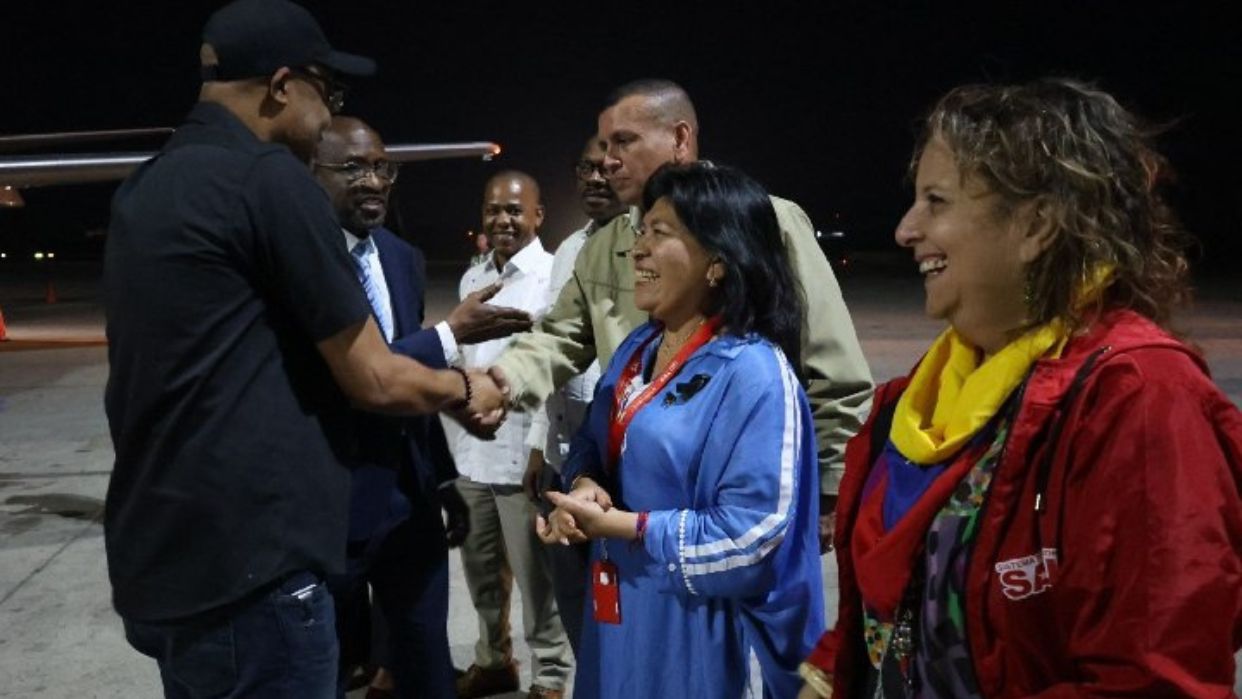 Delegación médica de Haití llegó a Venezuela con ayuda humanitaria