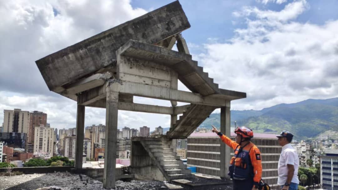 Tanque aéreo de La Torre de David en Caracas será demolido tras sufrir daños por los sismos