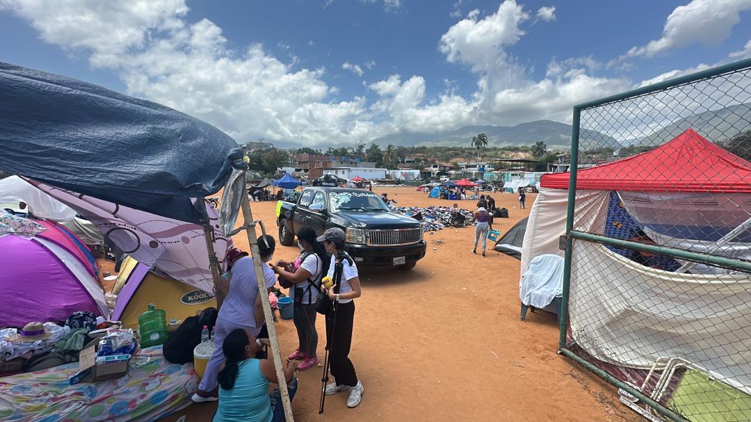 Aumenta a 16.891 los damnificados en 87 campamentos por el doble terremoto en Venezuela
