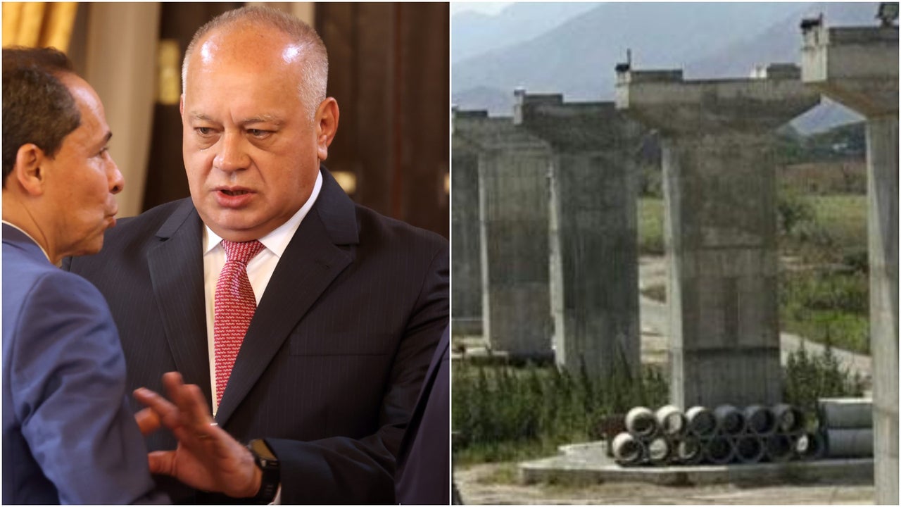 Diosdado Cabello asegura que el régimen no se roba la ayuda humanitaria y le recuerdan los millones de dólares de vía férrea que no tuvo ni un kilómetro de construido | NTN24.COM