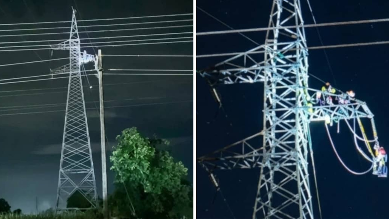 Restituyen electricidad en dos municipios de Barinas tras falla en la línea 115Kv