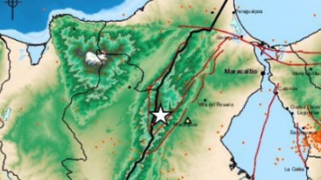 Sismo de magnitud 3,0 sacude las cercanías de Machiques este martes