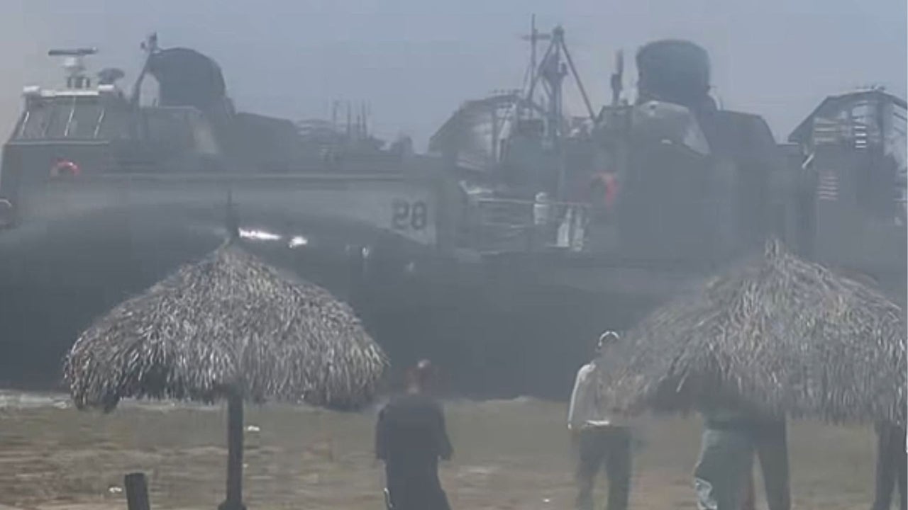 Impresionantes imágenes del Comando Sur desembarcando en La Guaira, Venezuela, esta vez para llevar ayuda | NTN24.COM