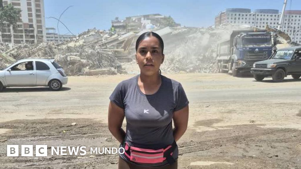 “Si sobreviví fue para encontrarlos”: la joven que se niega a abandonar los escombros donde se encuentran los cuerpos de sus familiares a 3 semanas de los terremotos en Venezuela – BBC News Mundo