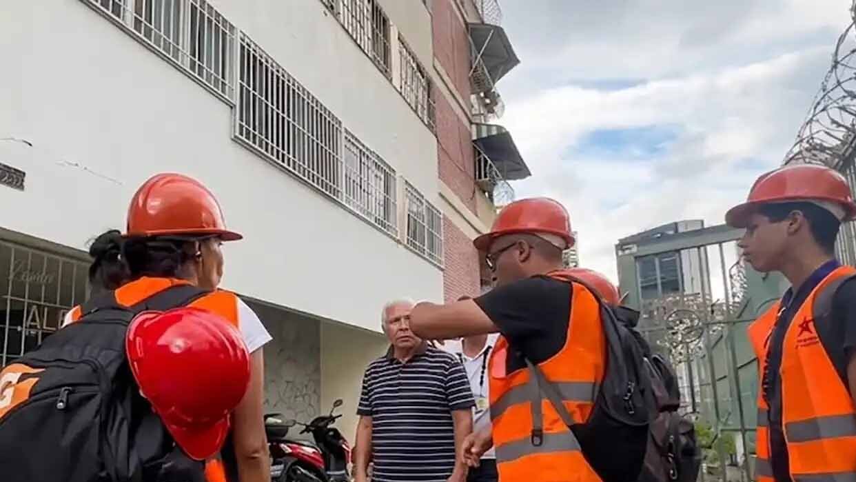 Colegio de Ingenieros de Venezuela evalúa más de 8.000 edificaciones en Caracas tras sismos de junio