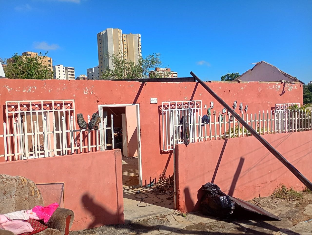 Se apiadaron de la gente que quedó sin techo debido a las fuertes lluvias en Maracaibo