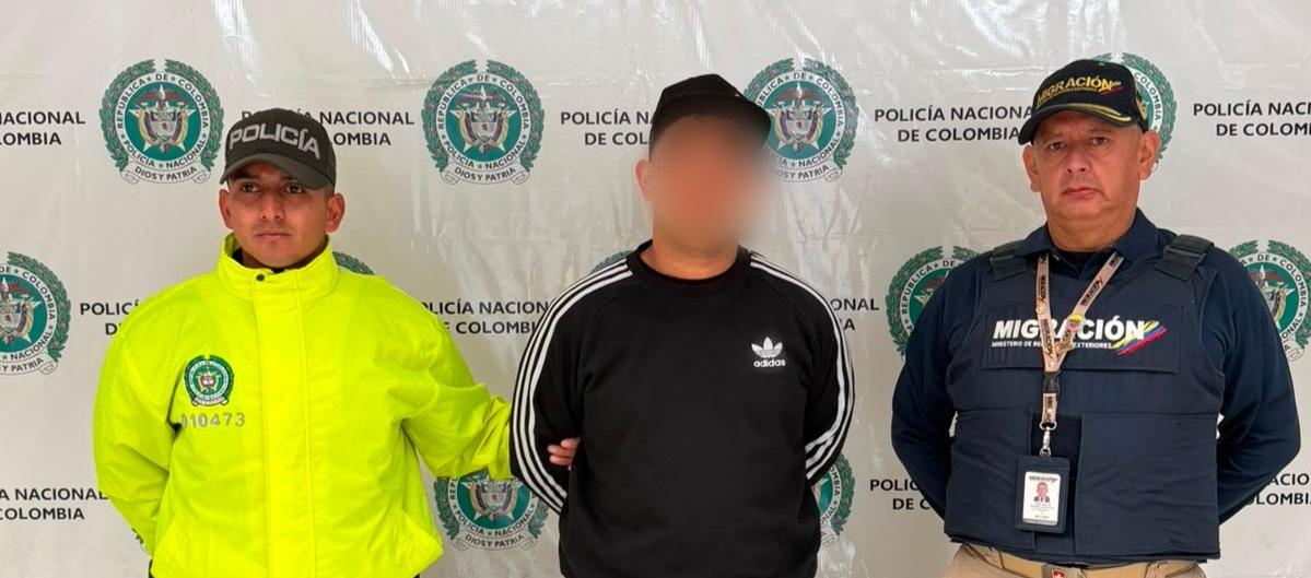 Capturaron en Colombia a venezolano buscado por Interpol y vinculado al Tren de Aragua