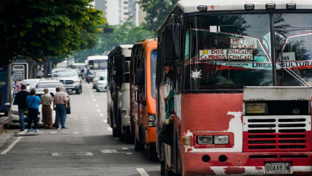 Pasaje urbano aumentará a 190 bolívares a partir de este 1º de agosto