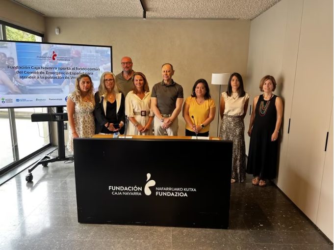 Fundación Caja Navarra destina 50 mil euros a atender a los venezolanos afectados por los terremotos