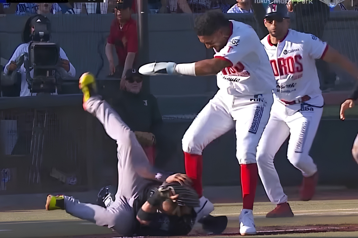 VIDEO: El violento ataque del venezolano Danry Vásquez a un rival en pleno partido de la LMB