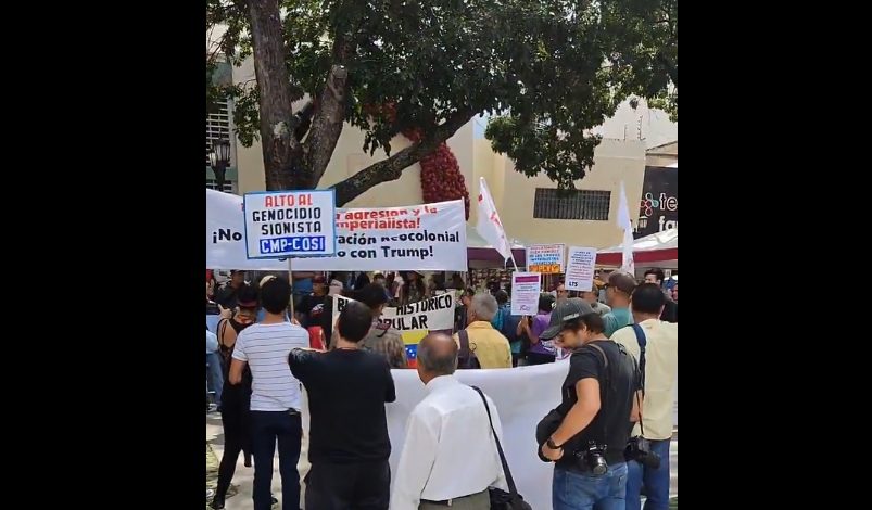 Más comunistas se oponen al chavismo en las calles de Caracas (VIDEO)
