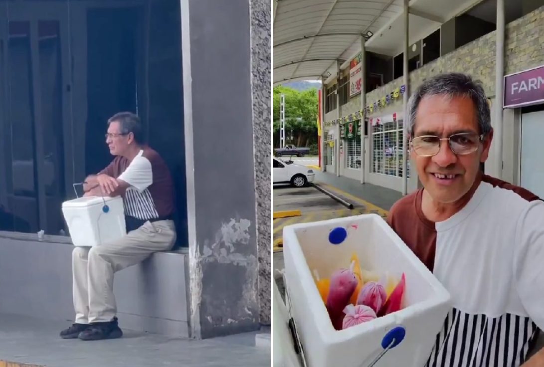 Ingeniero agrónomo olvidado por el Estado venezolano vende heladitos para mantener a cuatro hijos