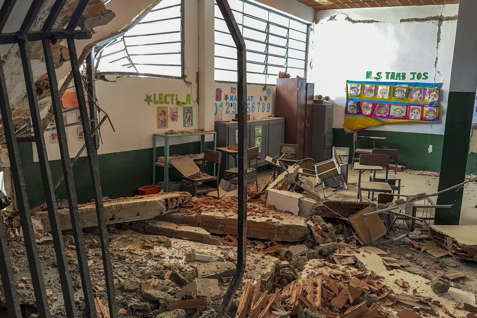 Sistema educativo venezolano sin herramientas para atender emergencias como el terremoto