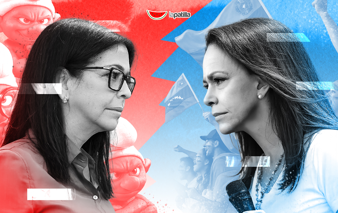 La última encuesta de AtlasIntel: mientras Delcy Rodríguez se hunde, María Corina Machado dispara su respaldo