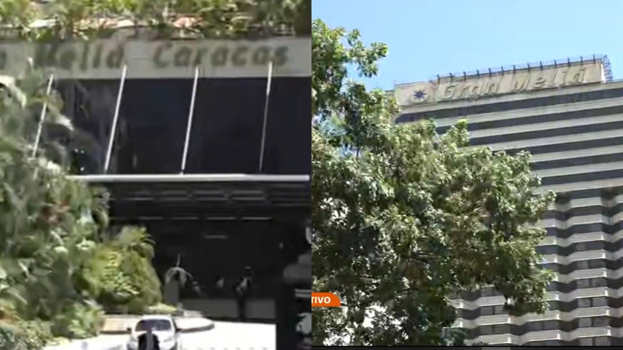Así están las afueras del Hotel Meliá Caracas previo a la segunda jornada de diálogos entre Dinorah Figuera y el régimen | NTN24.COM