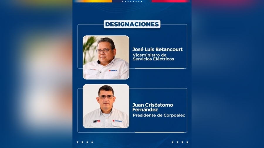 Presidenta Delcy Rodríguez designa nuevas autoridades en Servicios Eléctricos y Corpoelec