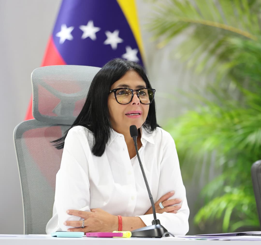 Delcy Rodríguez: El 16 de agosto recuperaremos el 75 % de la capacidad eléctrica perdida en Termocarabobo tras los terremotos