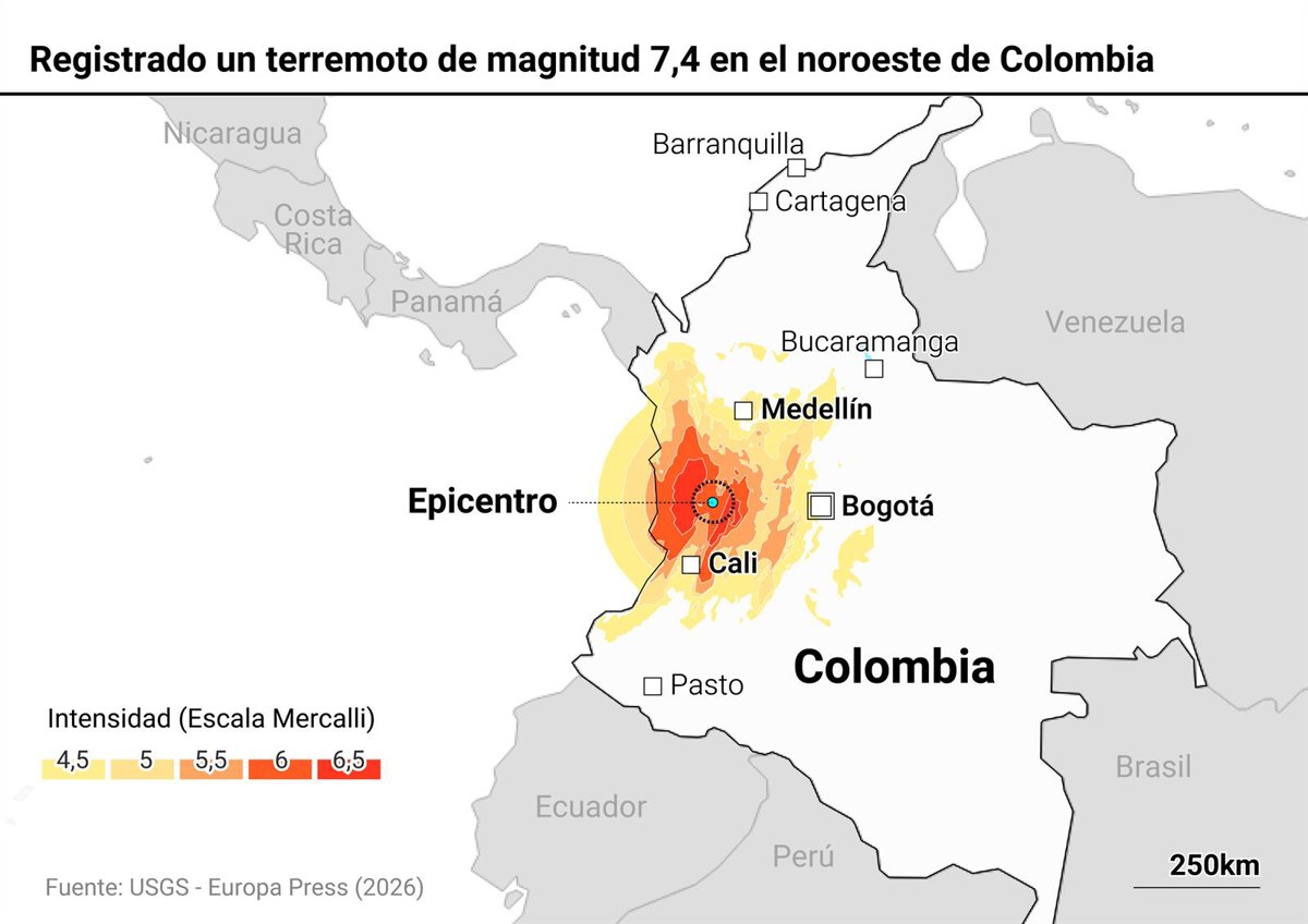 Al menos 20 personas pierden la vida por el terremoto registrado en Colombia < El Informador Venezuela