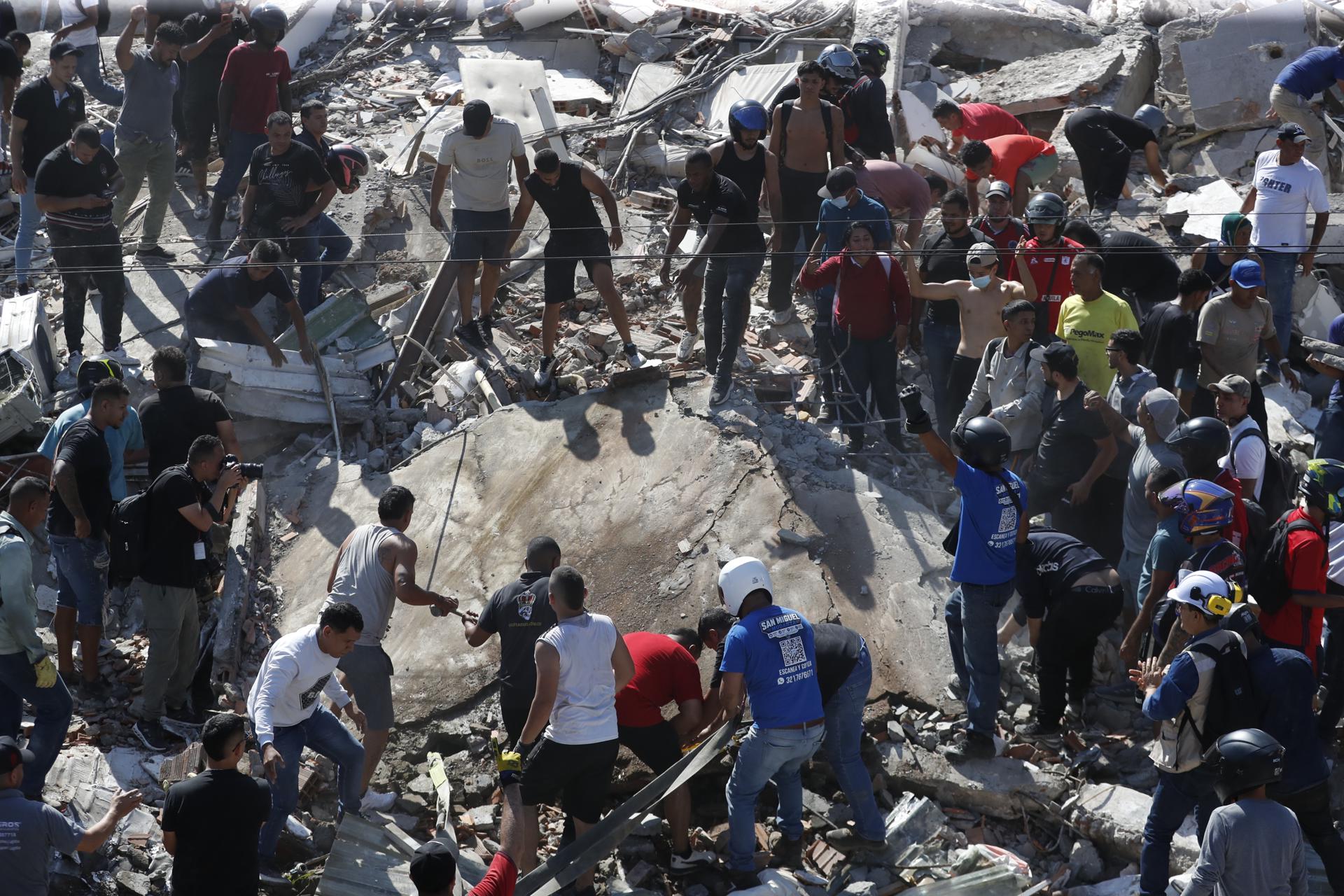 Zelenski se solidariza con Colombia tras el terremoto