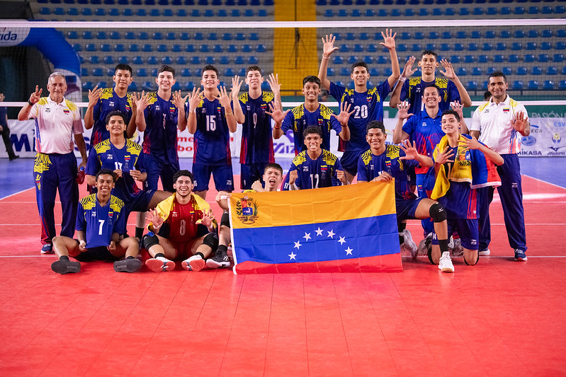¡Histórico e invatible! Venezuela se corona campeón invicto de la Copa Panamericana Sub-17 de Voleibol