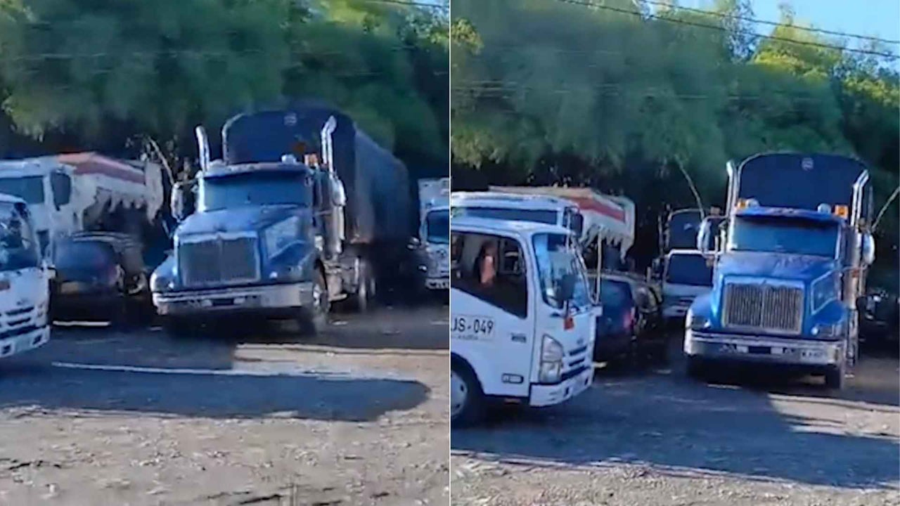 Así fue como el poderoso terremoto en Colombia sacudió grandes tractocamiones: impresionantes imágenes | NTN24.COM