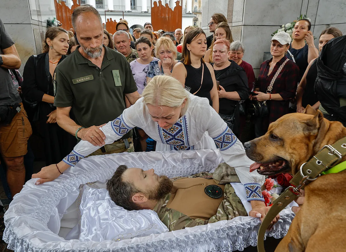 Ucrania llora al arqueólogo Oleksi Yúkov, el “recolector de almas”