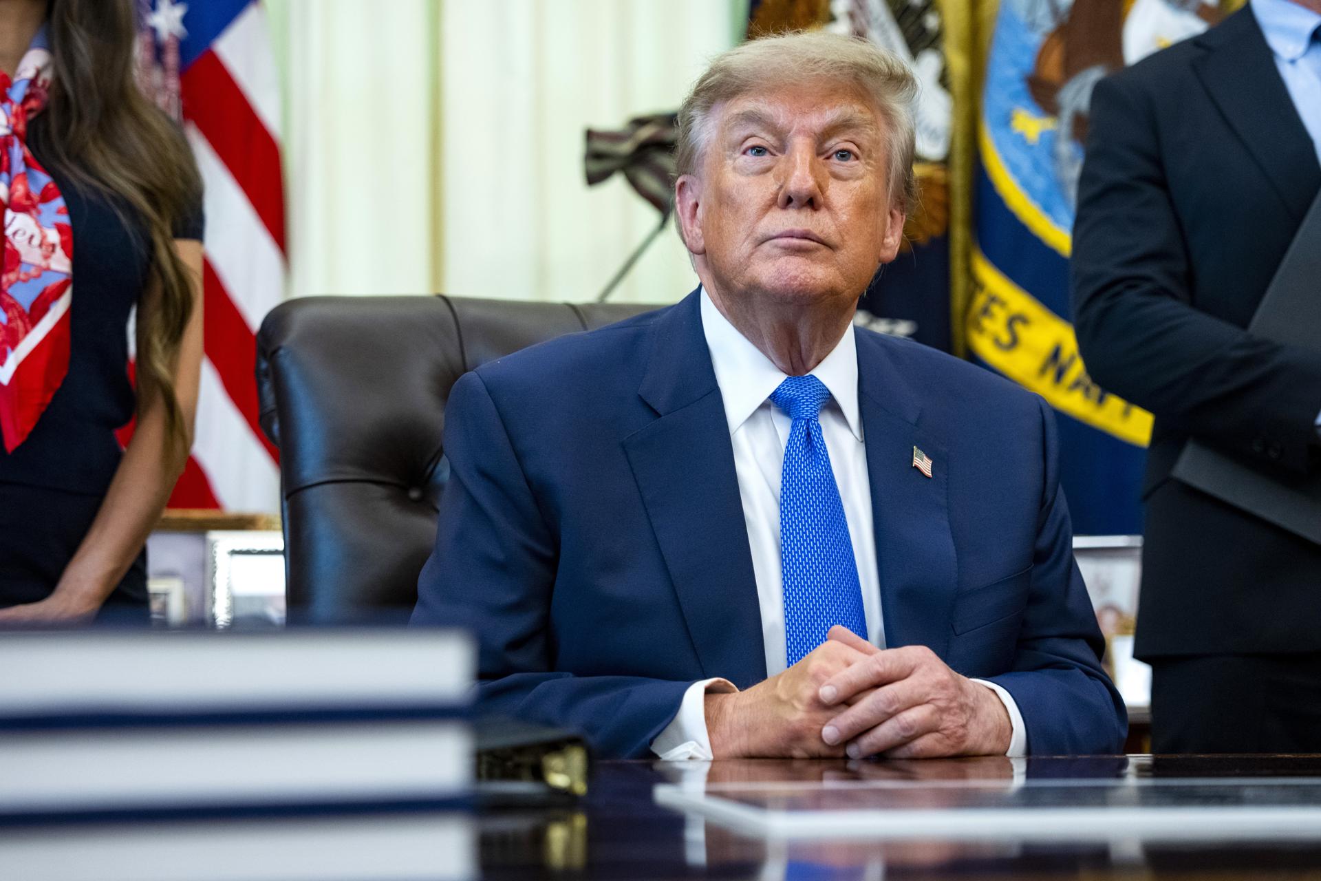 El inédito operativo que protegió a Trump de amenaza iraní mientras regresaba a EEUU desde Turquía