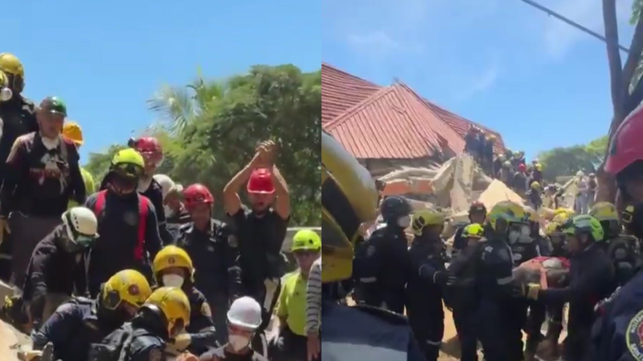 Colombia se llena de esperanza con el rescate de Diana: así fue salvada tras 30 horas mujer a la que se le vio el rostro mientras estaba atrapada bajo escombros | NTN24.COM