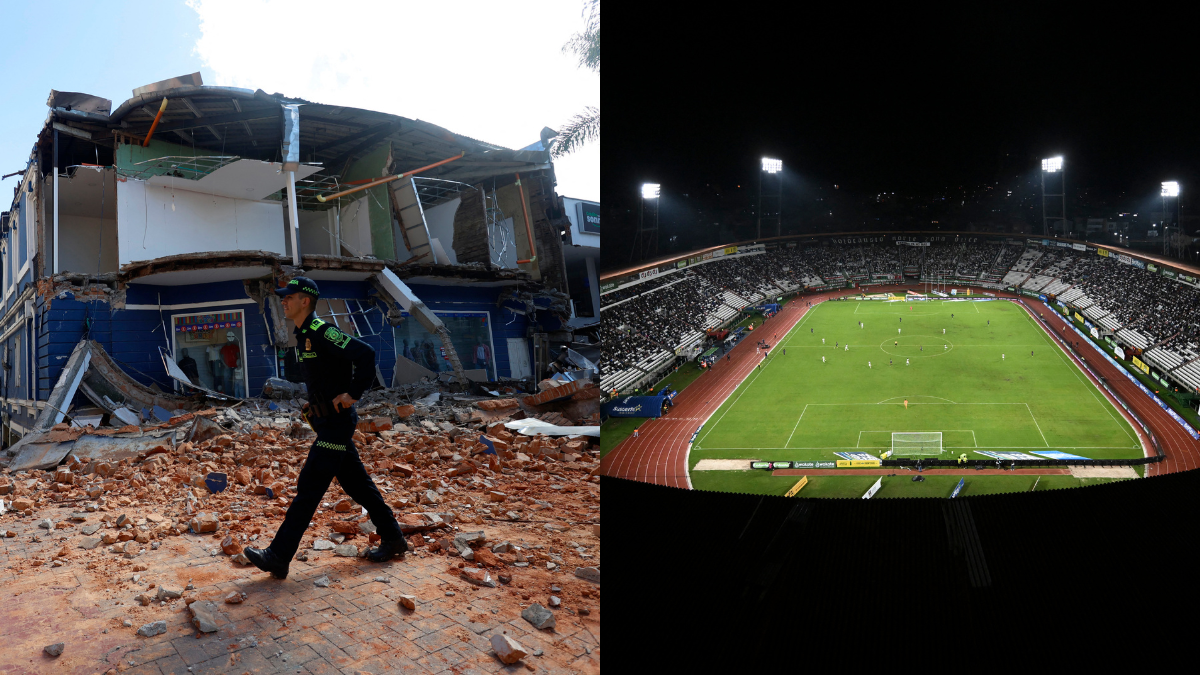 DT de club colombiano se niega a jugar tras el terremoto y pide ayuda para los afectados: “no vamos a jugar, hay gente que no tiene donde vivir y el grupo no está bien anímicamente” | NTN24.COM