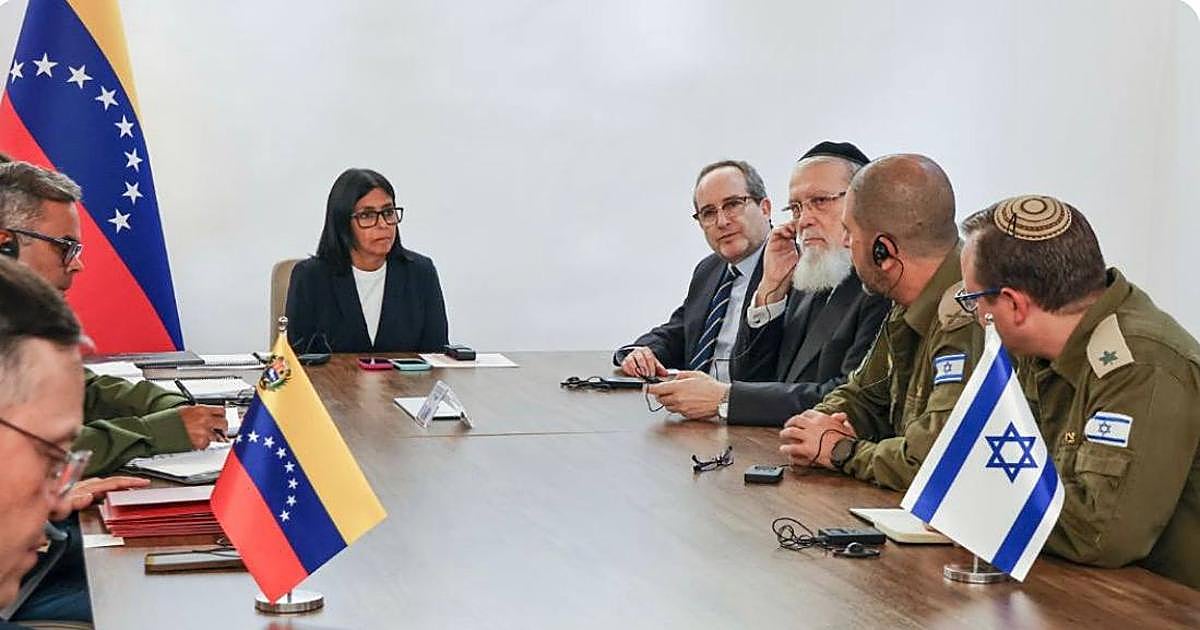 Venezuela e Israel firman la paz después de diecisiete años de maldiciones: el terremoto logró lo que la diplomacia no pudo