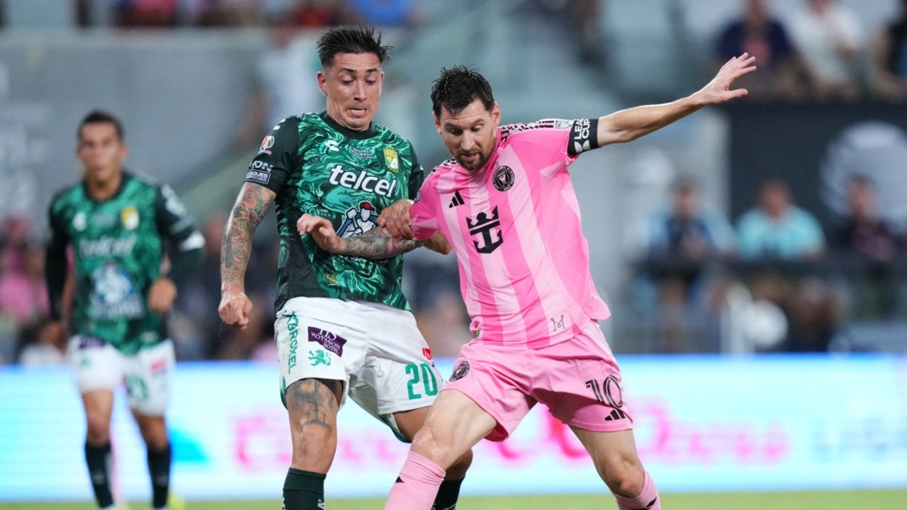 León de México elimina al Inter de Miami de la Leagues Cup con protagonismo de un colombiano en el regreso de Messi tras el Mundial | NTN24.COM