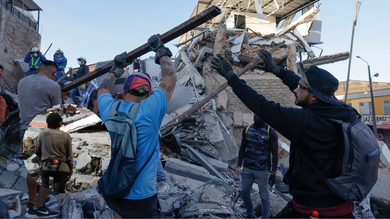 “Murió en mis brazos”: volvió al colegio por su hija y terminó viendo como la mejor amiga fallecía en sus brazos tras terremoto en Colombia | NTN24.COM
