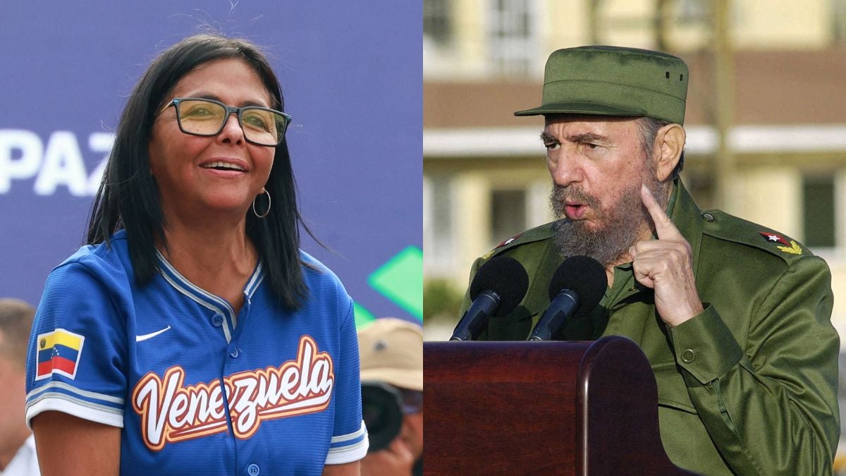Mientras EE. UU. eleva la presión sobre el régimen cubano, Delcy Rodríguez elogia al dictador Fidel Castro | NTN24.COM