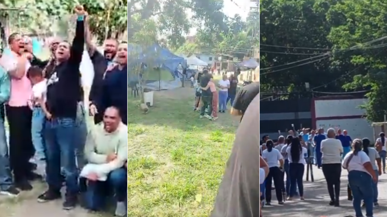 Revelan las primeras imágenes de varios excarcelados en Venezuela tras la primera ronda de conversaciones entre el régimen y la AN 2015 | NTN24.COM