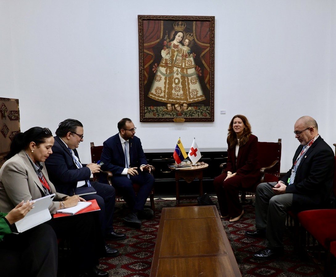 Autoridades venezolanas sostienen encuentro con representantes de la Cruz Roja y de la Media Luna Roja < El Informador Venezuela