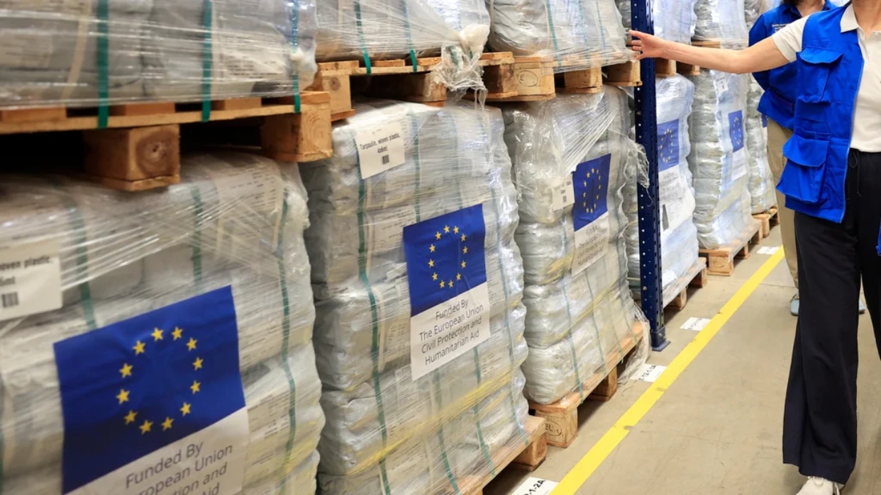 Venezuela recibe 30 toneladas de material médico de la Unión Europea