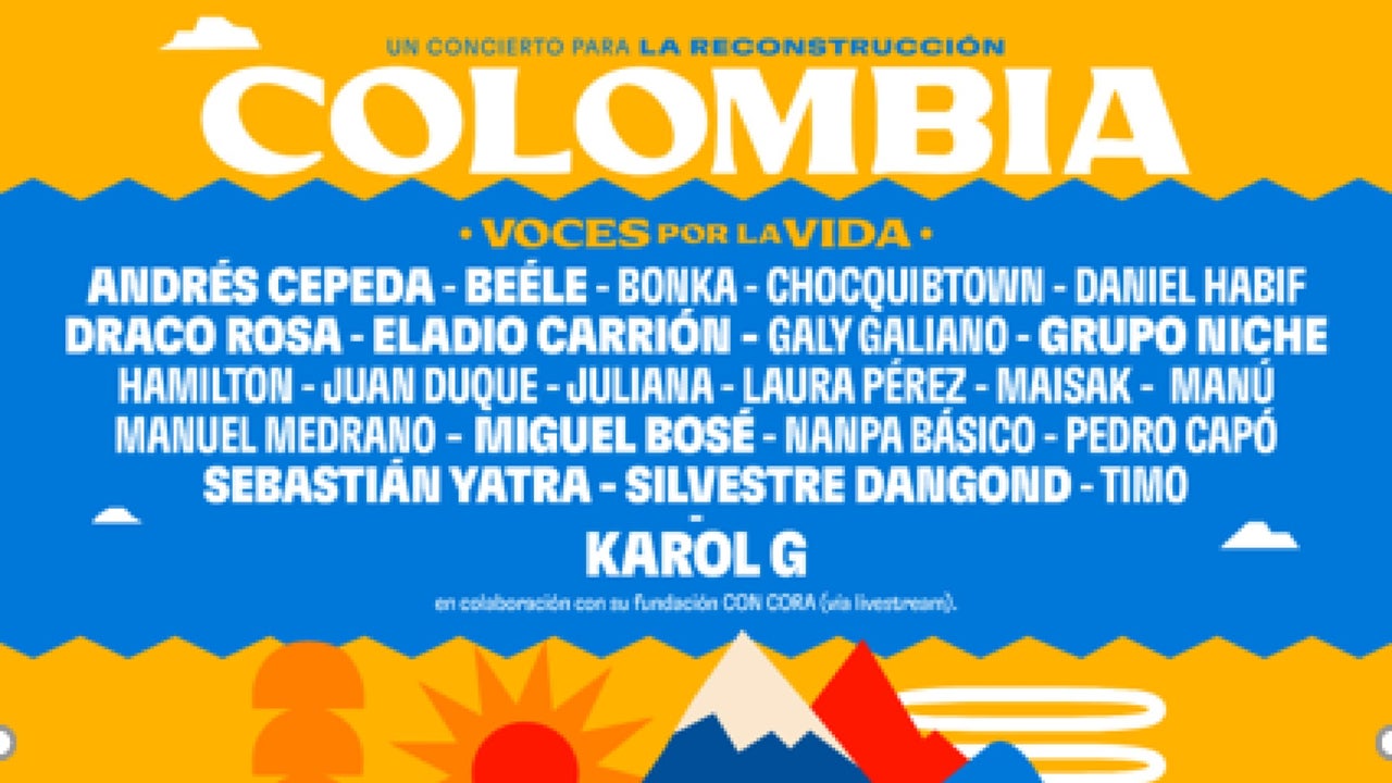 La industria musical colombiana se une en “Colombia: voces por la vida” para ayudar a darle techo a las comunidades más afectadas por el terremoto | NTN24.COM