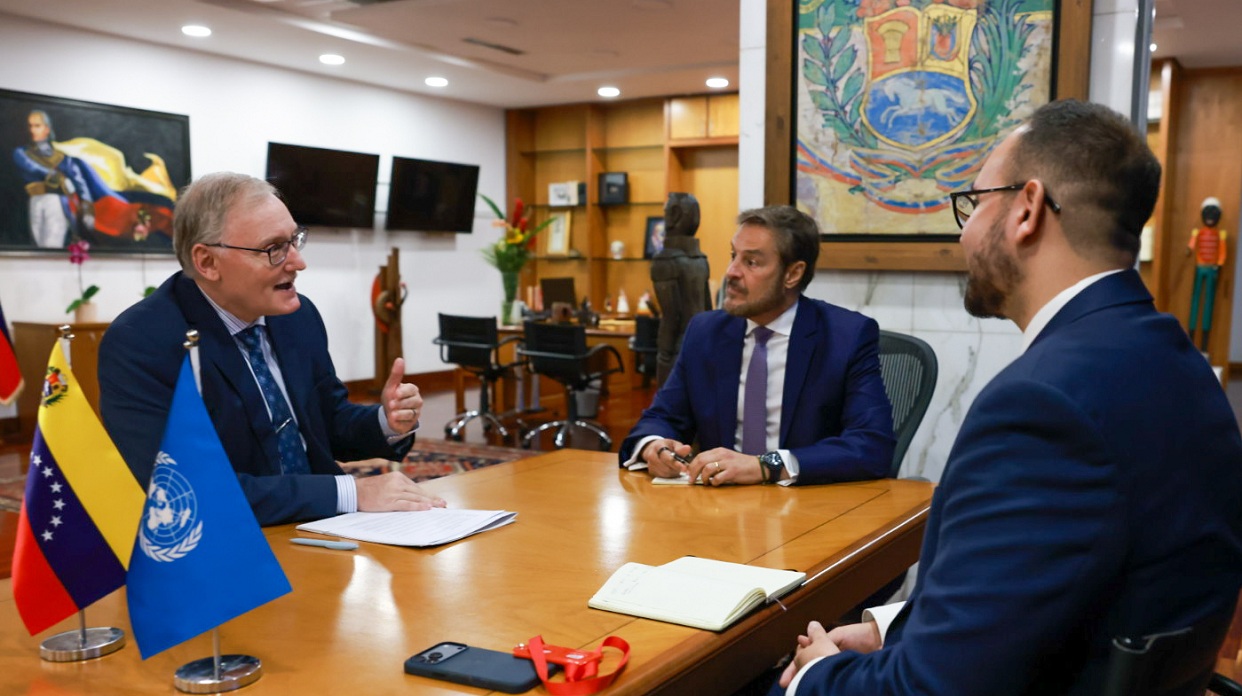 Venezuela da la bienvenida a Álvaro Rodríguez, nuevo coordinador residente de la ONU
