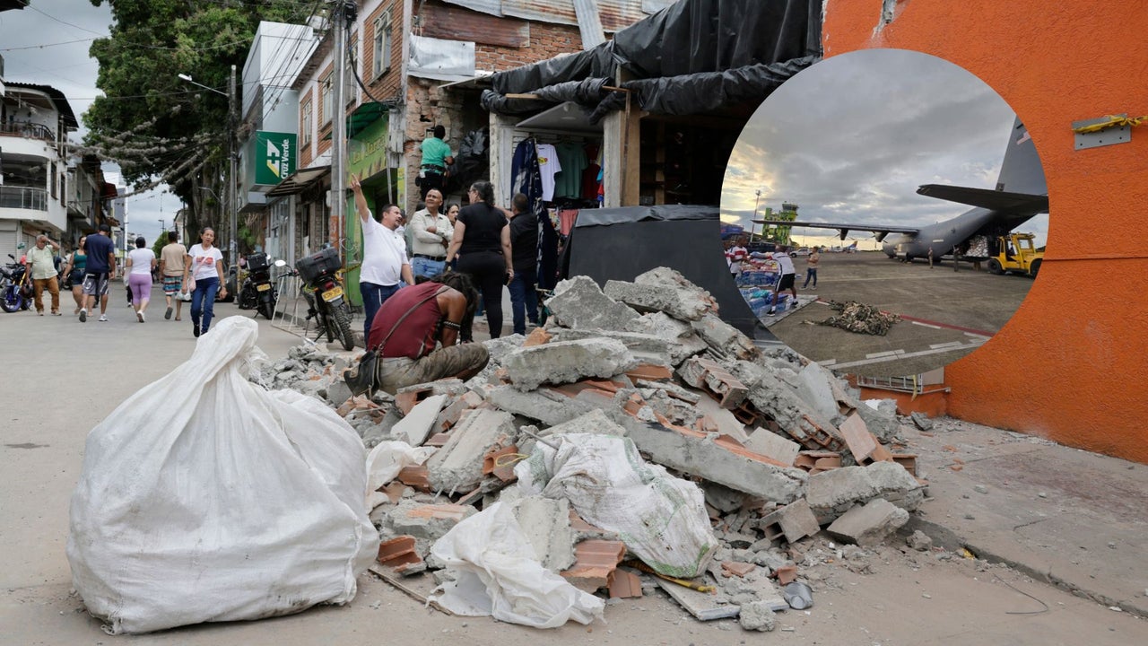 Estados Unidos mantiene puente aéreo para llevar ayuda humanitaria a las zonas afectadas por el terremoto en Colombia: este es el poderoso avión que usa | NTN24.COM