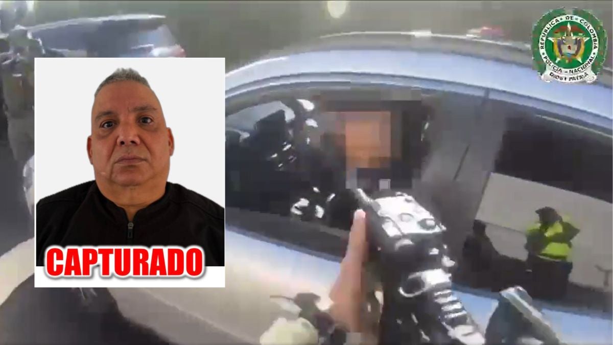 Policía de Colombia reveló la ‘bodycam’ de la captura de un temido narcotraficante en Antioquia: lo bajaron de su vehículo | NTN24.COM