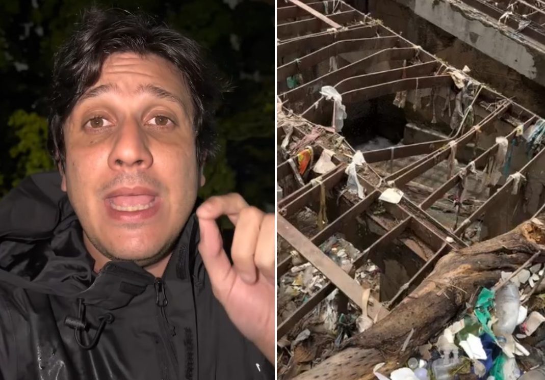 Jesús Armas denunció que no limpiaron la quebrada Los Cangilones antes de las fuertes lluvias en Caracas
